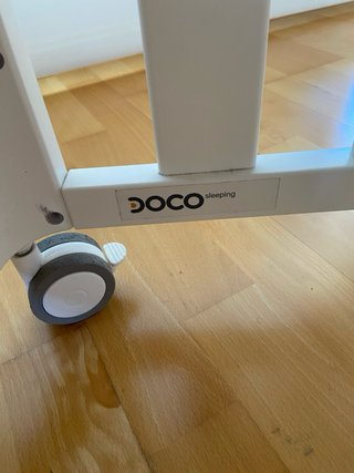 Cuna colecho blanca marca doco