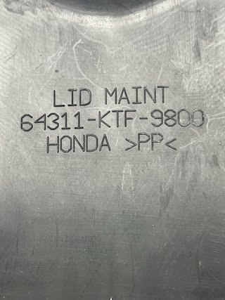 Tapa Batería Honda SH 125cc 2011
