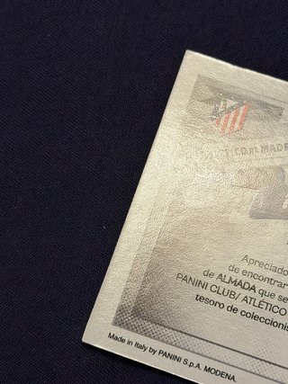Carta Firmada Tiago Almada - Panini