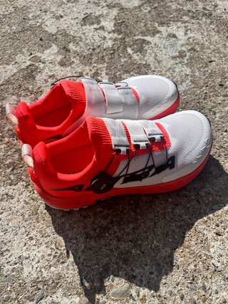 Zapatillas Trail Altra Timp 5 BOA Naranja/Blanco