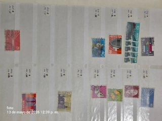 Album clasificador de sellos de Suiza catalogados.