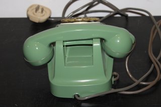 Telefono Verniciato Verde Non Testato Italia 1960