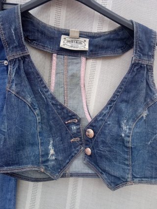Pantalón campana chica talla 34+regalos