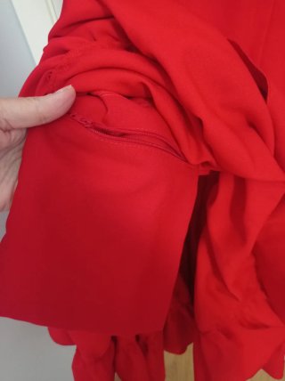 Traje Flamenca Canastero Rojo