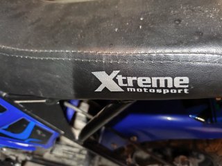 Moto Eléctrica Xtreme Motocross Azul/Negra