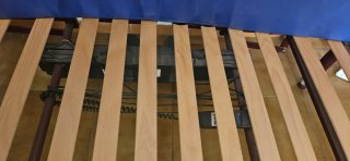 Cama articulada con colchón antiescaras