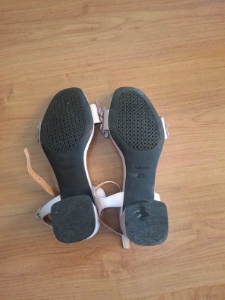 Sandalias Geox Lila Flores