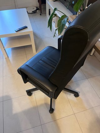 Silla de escritorio Ikea Millberget Negra