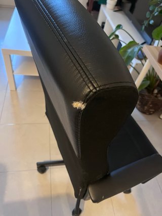 Silla de escritorio Ikea Millberget Negra