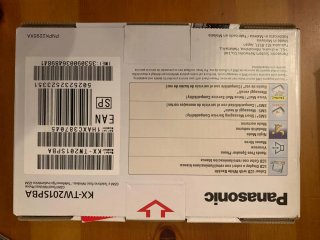 Teléfono Inalámbrico Panasonic KX-TW201SPBA