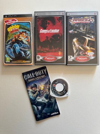 Lote 4 Juegos PSP