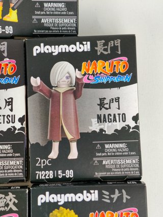 Lote 8 Playmobil Naruto Shippuden Figuras