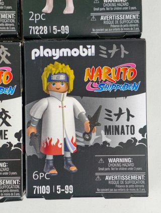 Lote 8 Playmobil Naruto Shippuden Figuras