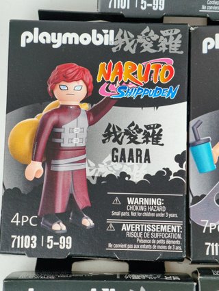 Lote 8 Playmobil Naruto Shippuden Figuras