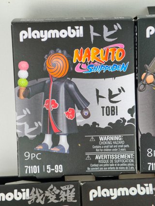 Lote 8 Playmobil Naruto Shippuden Figuras