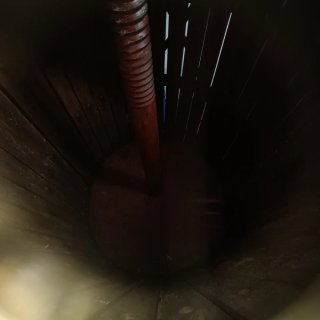 Prensa para bodega, vino, uvas