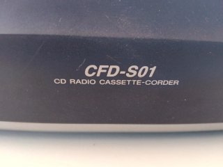 Sony CFD-S01 CD Radio Cassette-Corder