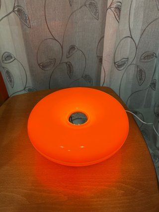 Lámpara LED táctil tipo IKEA donut 3 tonos regulab