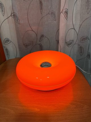 Lámpara LED táctil tipo IKEA donut 3 tonos regulab