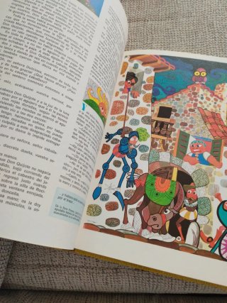 Don Quijote de la Mancha. Edición infantil. 1988.