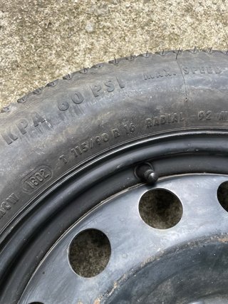 Rueda de repuesto BMW 115/90 R16