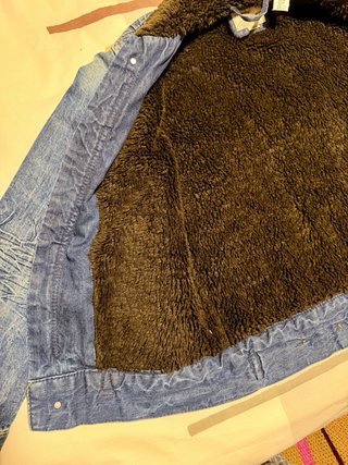 Chaqueta vaquera Energie forro borrego Talla L