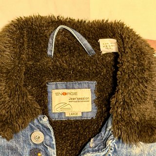 Chaqueta vaquera Energie forro borrego Talla L