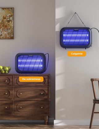 Matamoscas Eléctrico LED UV 4300V