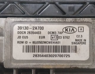 456302 centralita motor uce 391302a700 kia ceed