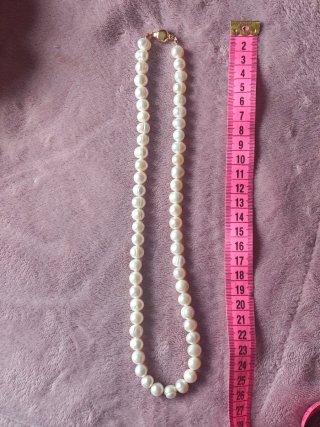 Collar de perlas cultivadas