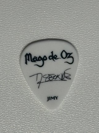 Púa Mago de Oz Firmada