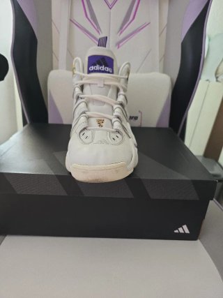 Zapatillas Adidas Crazy 8 Morado Blanco