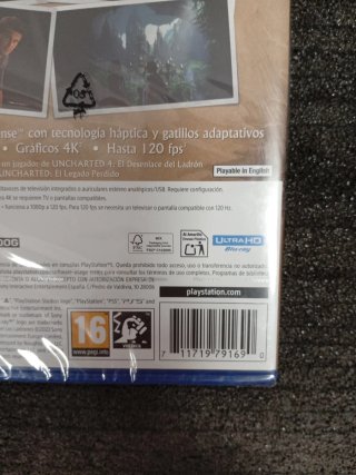 Uncharted Legacy of Thieves PS5 91690