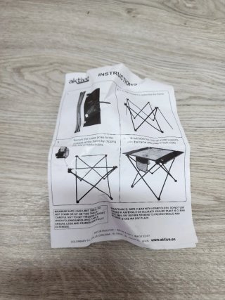 Mesa plegable camping AKTIVE