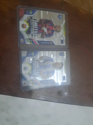 Cromos FIFA 365 Messi y Lamine Yamal