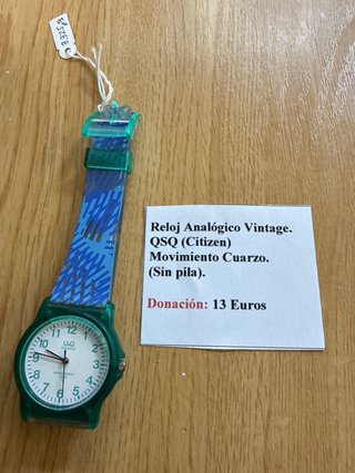 Orologio Analogico Vintage Q&Q Citizen