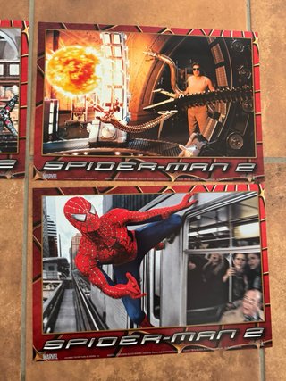 Spider-Man 2  4 fotocromos originales