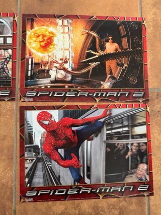 Spider-Man 2  4 fotocromos originales