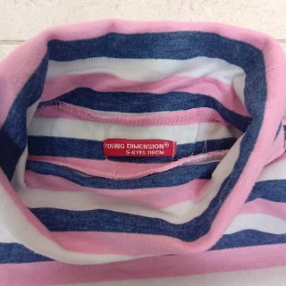 Camisola infantil às riscas, Young dimension