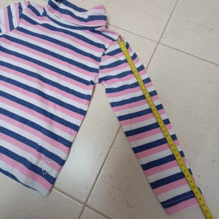 Camisola infantil às riscas, Young dimension