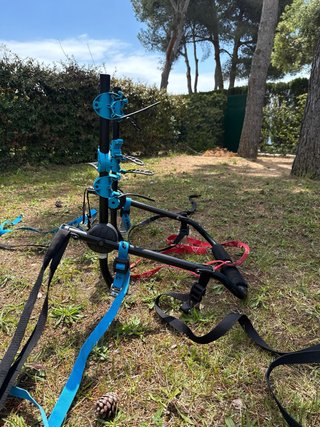 Portabicis Decathlon NUEVO con ralladura traslado