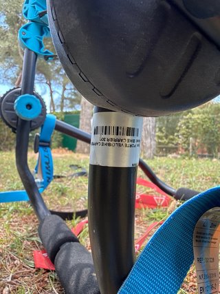 Portabicis Decathlon NUEVO con ralladura traslado