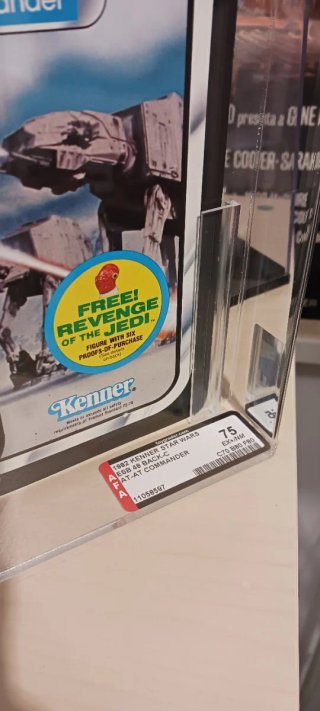 Star Wars AT-AT Commander Kenner 1982 Afa