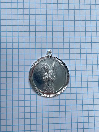 Medalla Cristo de Medinaceli Plateada