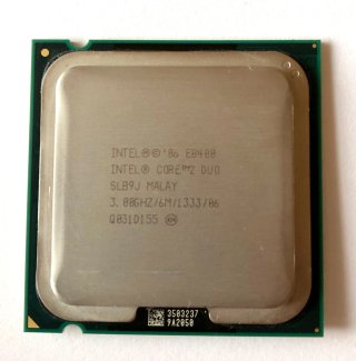 Intel Core 2 Duo E8400 3.00GHz 6MB CPU