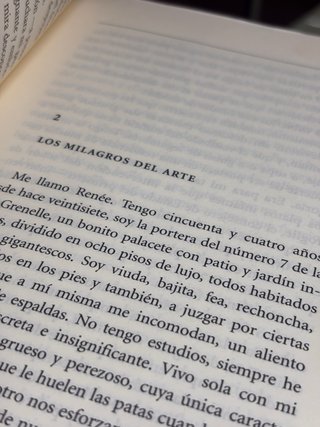La elegancia del erizo