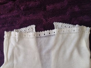 Chaquetita punto flores niña 12 años