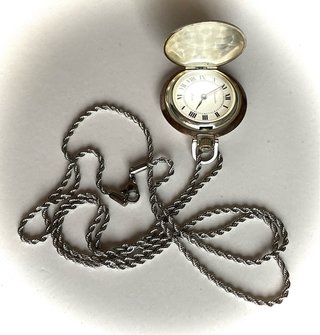 Reloj de bolsillo Thermidor plateado