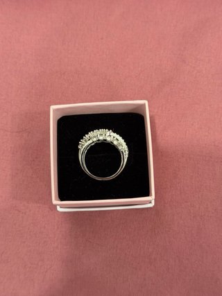 Anillo Swarovski Plata