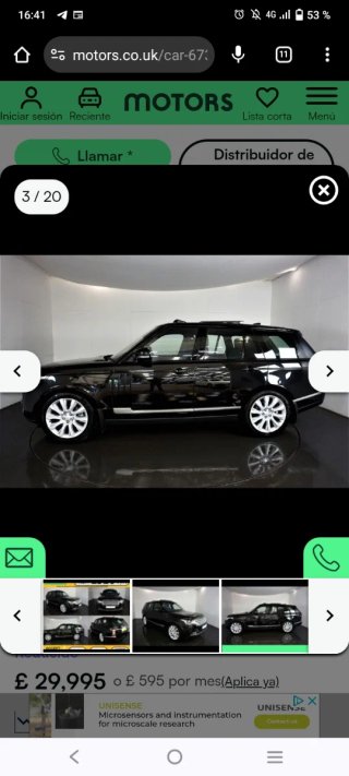 Despiece Range Rover Vogue